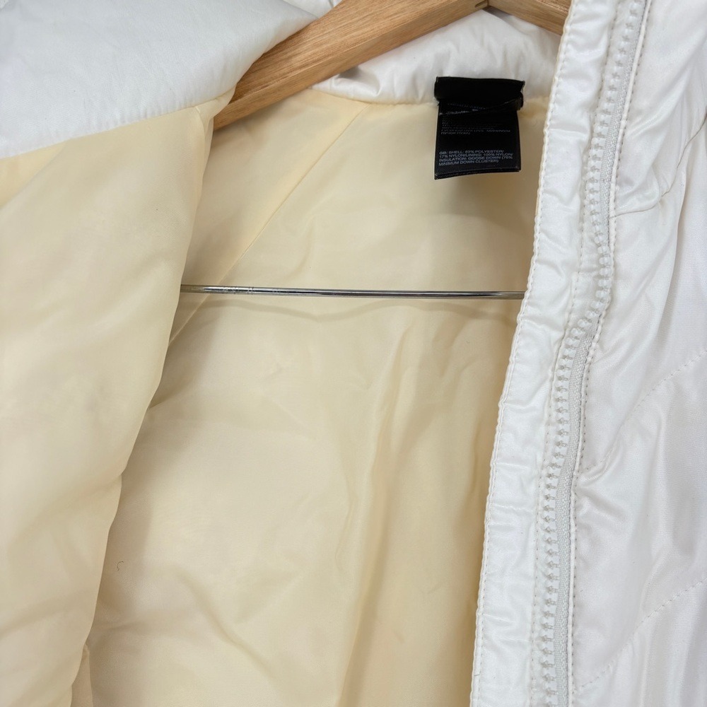 The North Face Tamburello Vest Womens Small Cream White Quilted Puffer Layering‎ - Picture 11 of 12